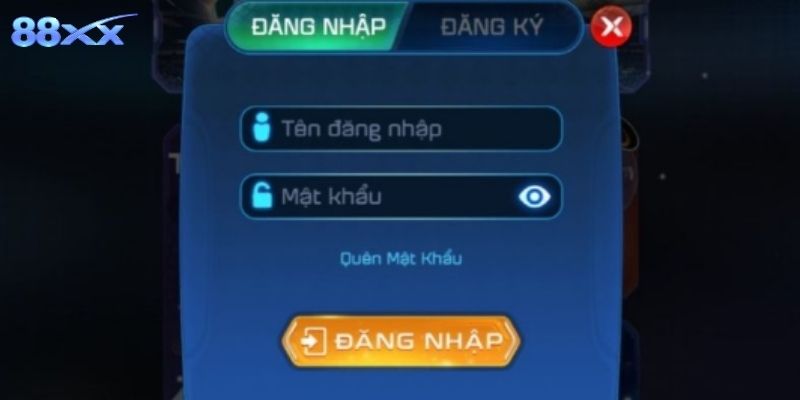 Các bước truy cập tài khoản được thiết kế đơn giản và dễ thao tác