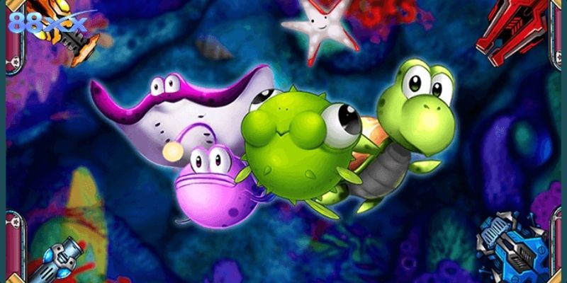 Trò chơi săn cá trực tuyến mang phong cách đại dương sinh động